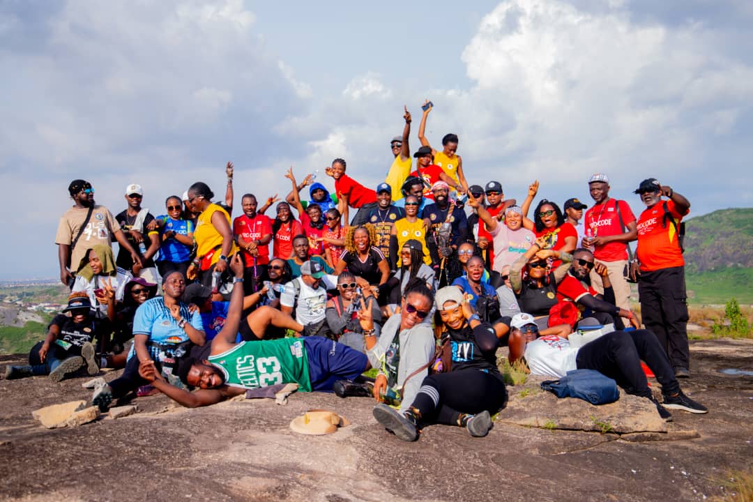 The Abuja Hash House Harriers pack